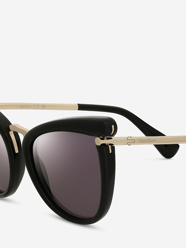 Солнцезащитные очки Max Mara MM 0186 01A 55 21 135 - 3