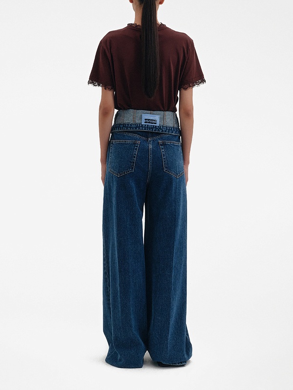 Джинсы жен EENK ELD-1P351-DP05-BL Denim blue - 2