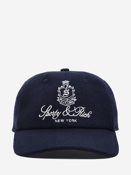 Кепка муж Sporty & Rich AC08066205BL106 Dark Navy - 0