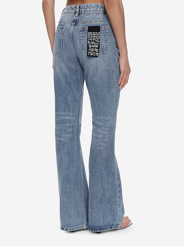 Джинсы жен Ksubi WPS26DJ025 denim - 3