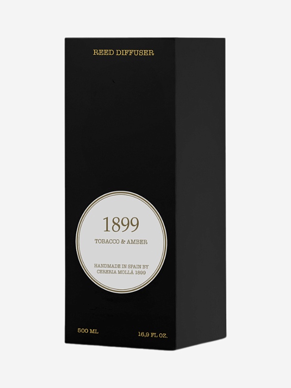 Диффузор унисекс Cereria Molla 1899 7761 GOLD EDITION Tobacco & Amber 500мл - 2