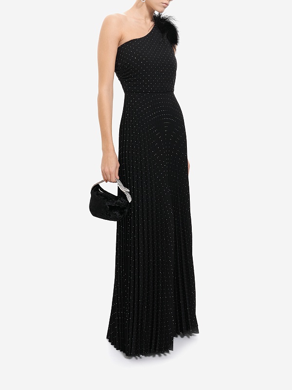 Платье жен Nissa RS16150 black - 2