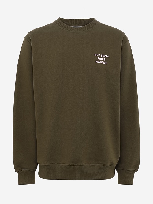 Толстовка муж Drôle de Monsieur I-SW149-CO127-KK KAKI - 0