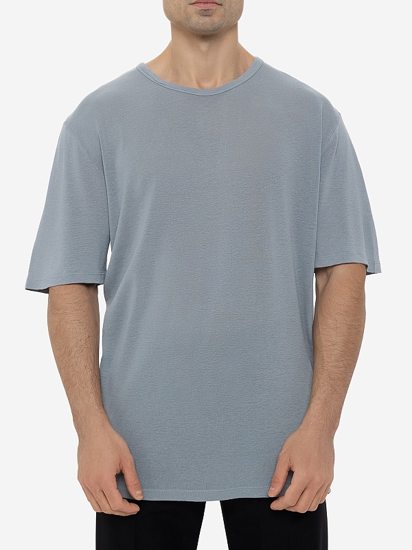 Футболка муж Officine Generale S24MTEE206PRE STORM BLUE - 3