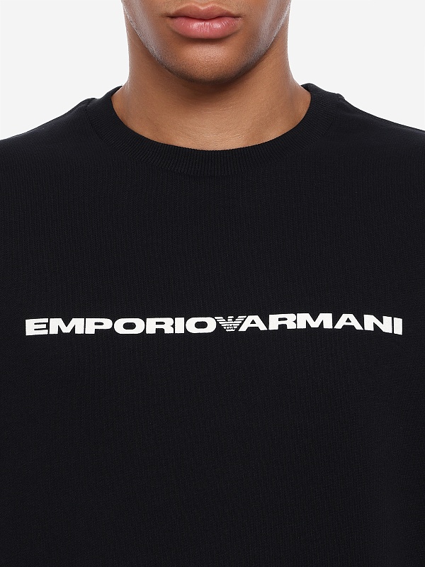 Футболка муж Emporio Armani 8N1TE6 1JUFZ 09Q4 NAVY PRINT - 5