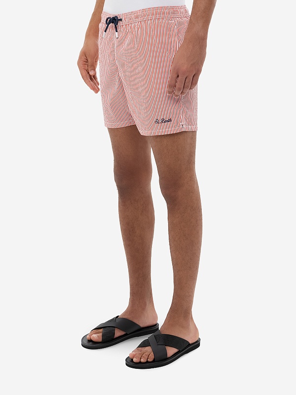 Плавки муж MC2 Saint Barth PATM001 01650H SEERSUCKER STRIPES 41 EMB - 1