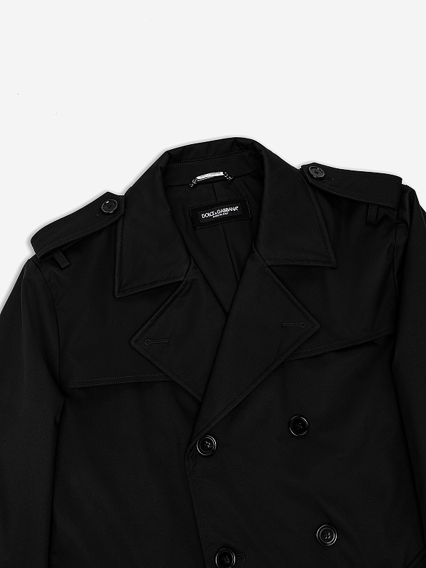 Плащ муж Dolce&Gabbana G042RTFUS0D N0000 - 2