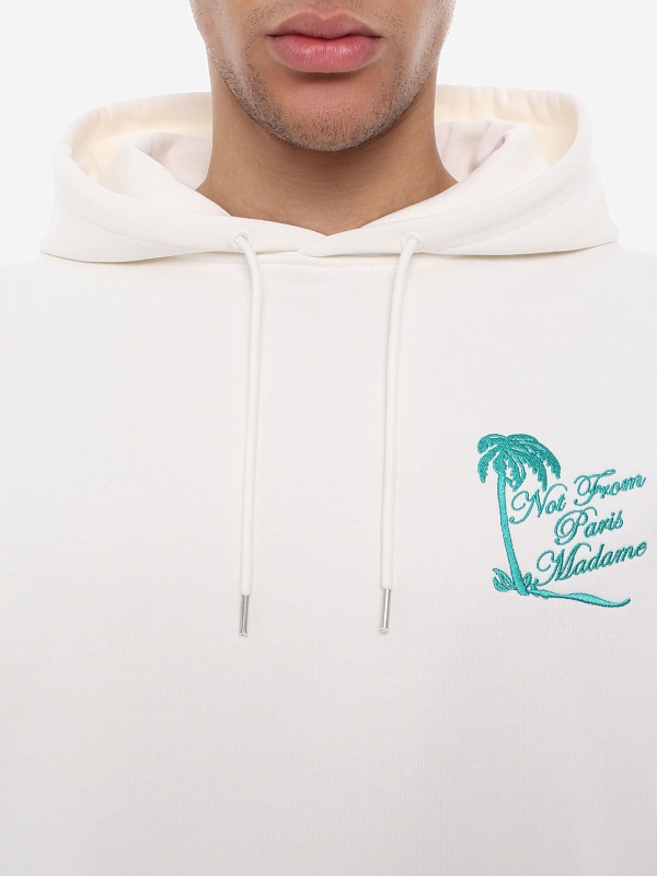Худи муж Drôle de Monsieur K-HO204-CO127-OW OFF WHITE - 5