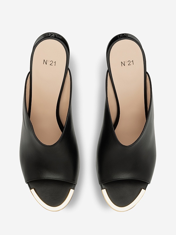 Мюли (каблук) жен N21 24ECPXNV17009 Black X010 - 3