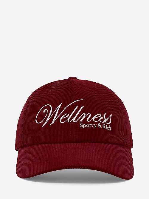 Кепка жен Sporty & Rich AC08162083RE10 Merlot - 0