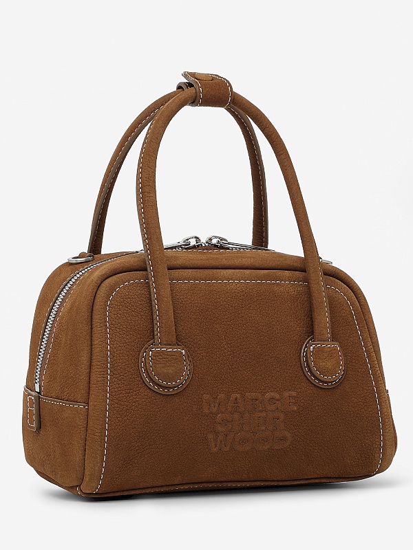 Сумка жен MARGESHERWOOD EE047626 CHESTNUT NUBUCK - 3