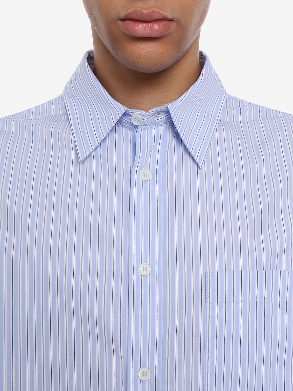 Рубашка муж A.P.C. COHNO-H12661 IAB LIGHT BLUE - 6