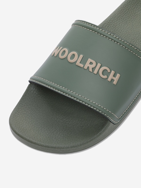 Шлепанцы муж Woolrich WFM261.070.2G0.1Z OLIVA - 5