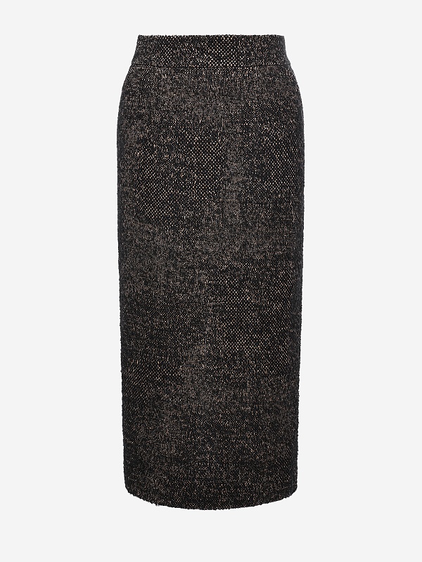 Юбка жен Noon by Noor 2239 D BLACK/CARAMEL - 5