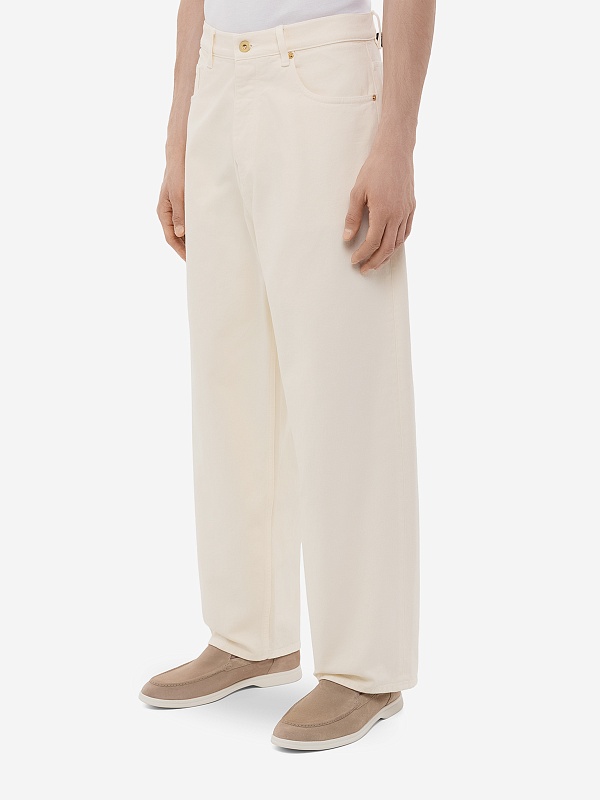 Джинсы муж Drôle de Monsieur G-BP168-CO188-OW OFF WHITE - 2