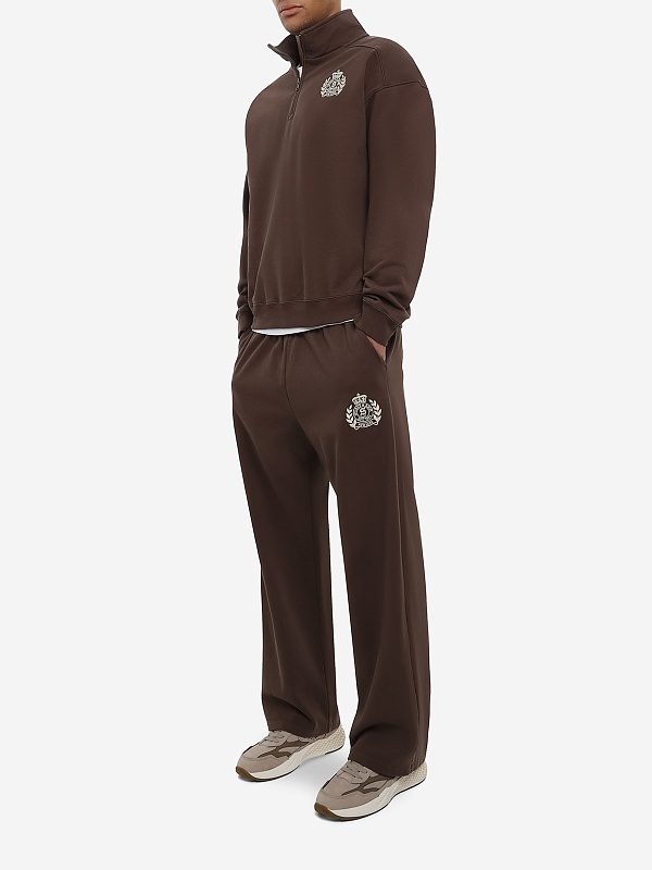 Толстовка муж Sporty & Rich ST09365234BR03 Chocolate - 1