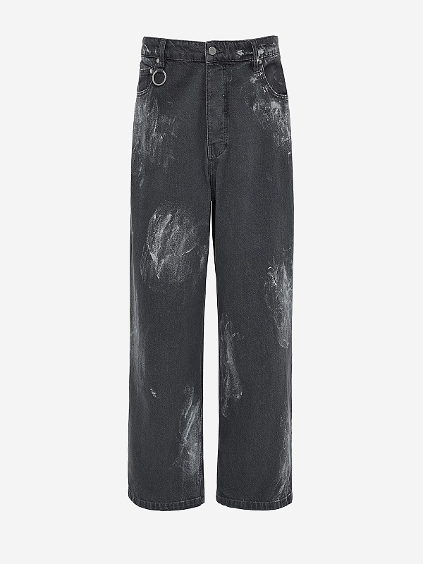 Джинсы муж Etudes Studio DISTRICT PAINT Grey - 9