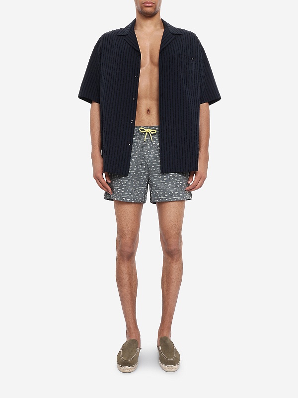 Плавки муж Emporio Armani EM000583 AF20667 F7117 PR. EA GREEN-EGGNOG - 3