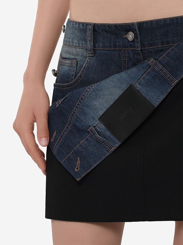 Юбка жен Juun.J JW6325W51 Black 5 - 5
