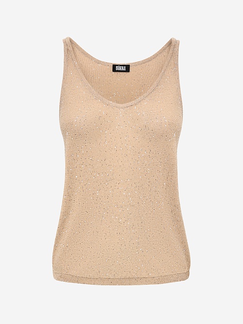 Топ жен Burka kn26-t004 Бежевый - 0