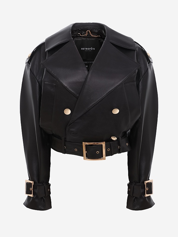 Куртка кожаная жен Retrofete 12056-19 TOB - 0