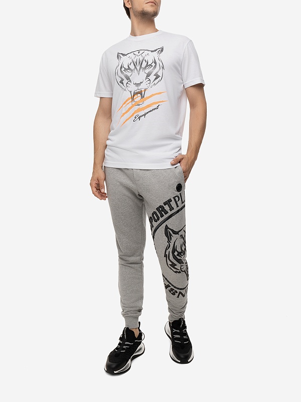 Футболка муж Philipp Plein Sport SADC MTK6969 SJY001N 01 white - 1