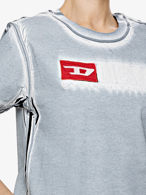 Футболка жен Diesel A12120 0QHAZ 100A - 5