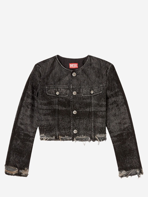 Куртка джинсовая жен Diesel A21616 007DB 02 - 0