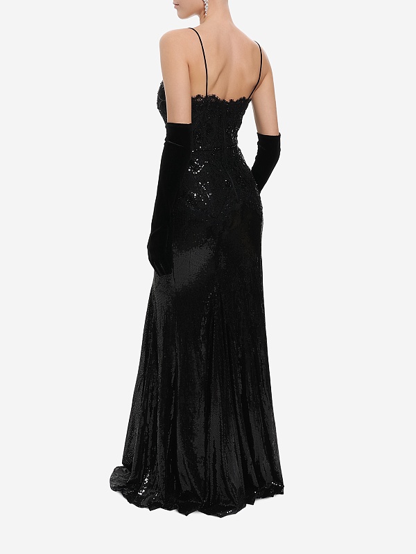 Платье жен Nissa RS16073 black - 3