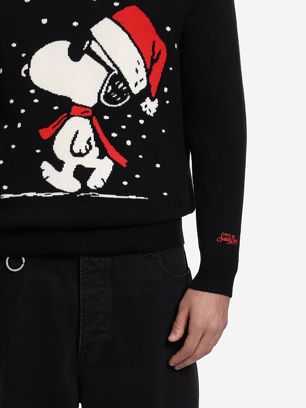 Свитер муж MC2 Saint Barth HER0001 03390I SNOOPY XMAS COOL 00 EMB - 5