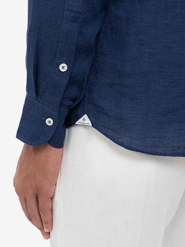 Рубашка муж TAGLIATORE ROWAN 740005 B005 387 NAVY - 4