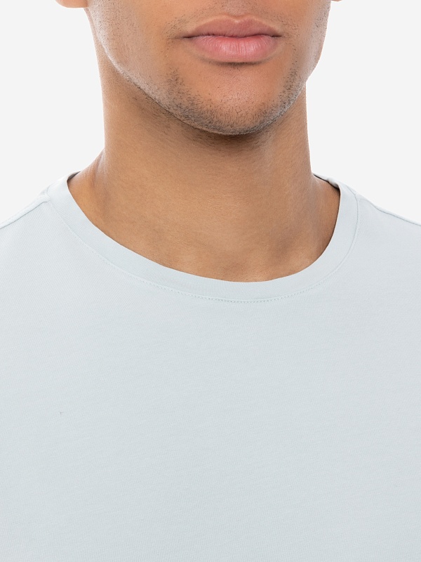 Футболка муж Fefe Napoli TSHLAVJER DUSTY(ICE SKY) - 4