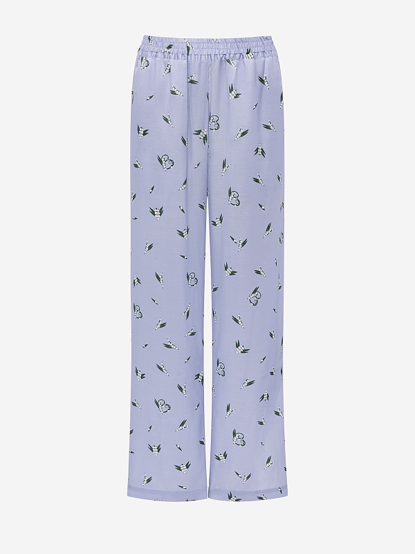 Брюки жен Burka t25-tr001 Голубой - 5