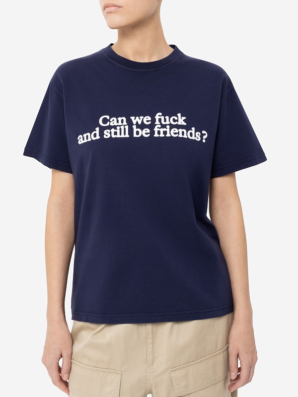 Футболка муж Carne Bollente SS25ST0108 Navy Blue - 5