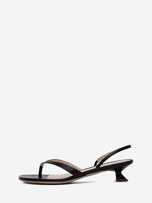 Босоножки (каблук) жен 3JUIN 326SD002.F.1314301 PULP BORDEAUX - 0