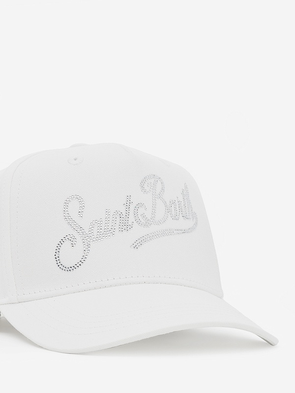 Кепка жен MC2 Saint Barth BASB0007 06760H COTTON 10 STRASS AR - 2