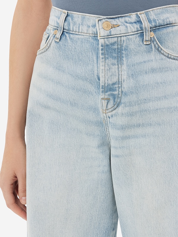Джинсы жен 7 For All Mankind JSZOC10PMM LIGHT BLUE - 5