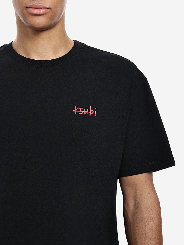 Футболка муж Ksubi MFA25TE005 BLACK - 4