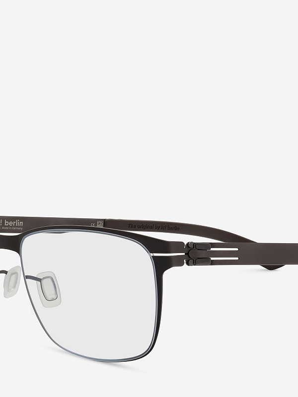 Оправа Ic Berlin IB Dennis N Large Teak Nougat RX Clear Donnerstag 56 20 145 - 3