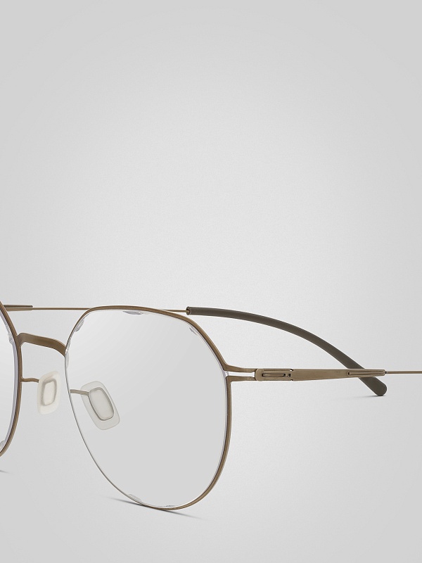 Оправа Ic Berlin IB Lio Bronze Warm Grey RX-Clear Silk Pure 49 20 145 - 4