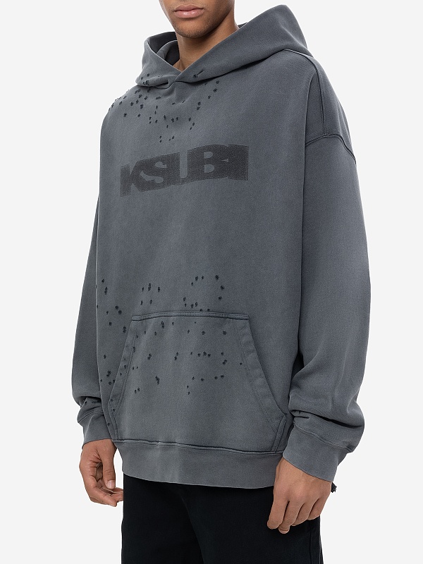 Худи муж Ksubi MPF25FL005 black - 2