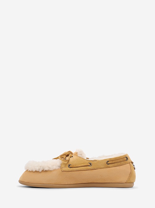 Мокасины жен 3JUIN 326W1001.5.1252482 SHEARLING NATURE - 0