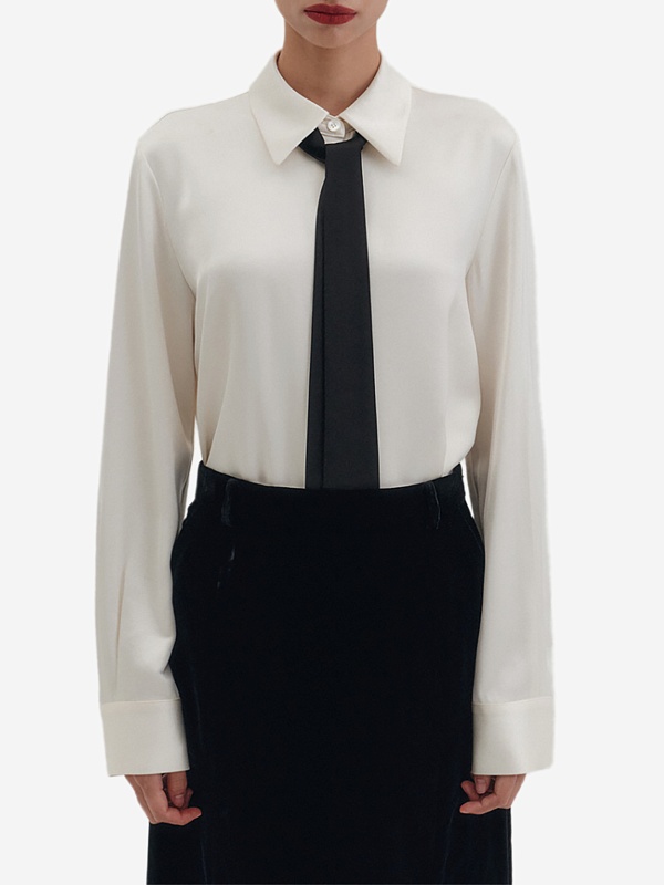 Блуза жен EENK ELS-1P350-SH01-IV Ivory - 3