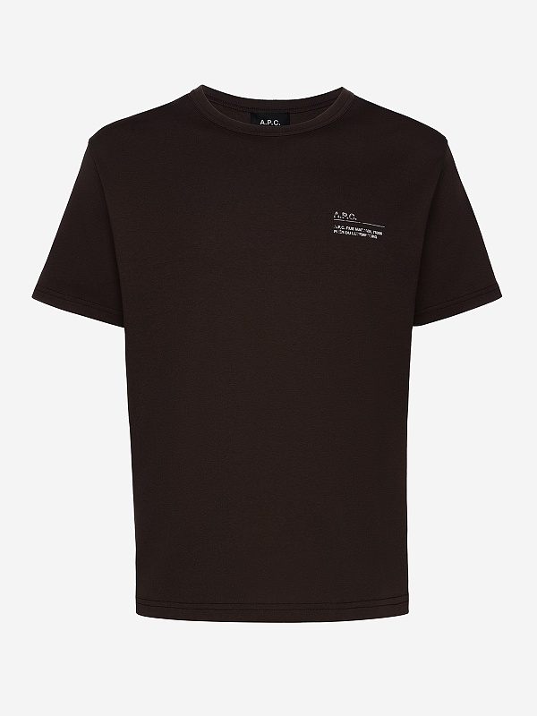 Футболка муж A.P.C. COHMW-H26577 CAA BROWN - 0