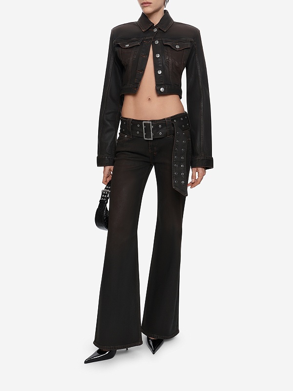 Джинсы жен Ksubi WPS26DJ028 brown - 1