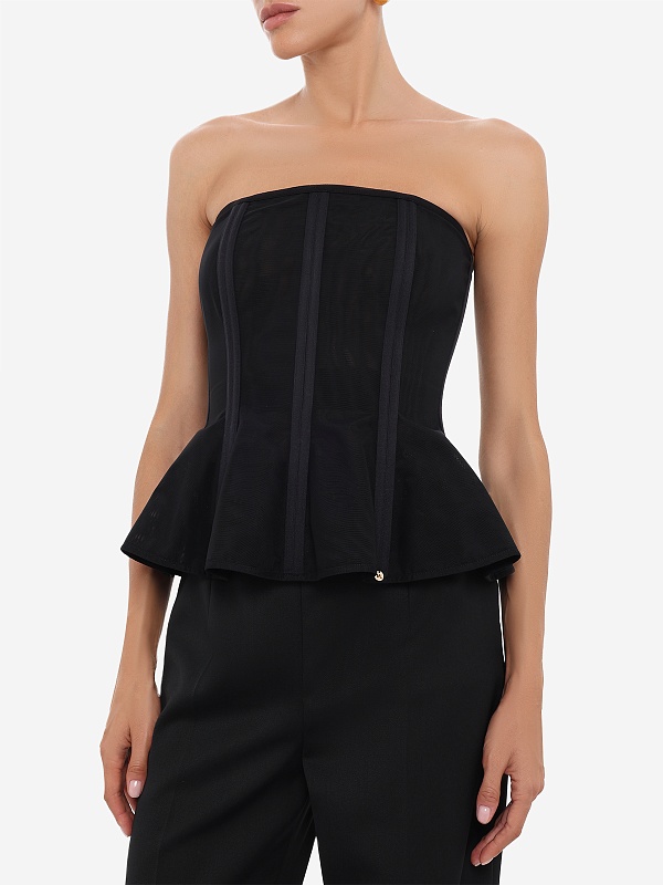 Корсет жен Nissa TOP15526 BLACK - 3