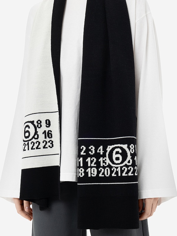 Шарф жен MM6 S52TE0055 M13050 900J - 3