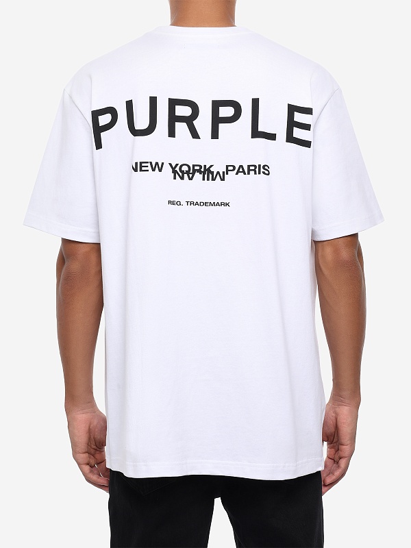 Футболка муж PURPLE P117-HWSP126 WHITE - 4
