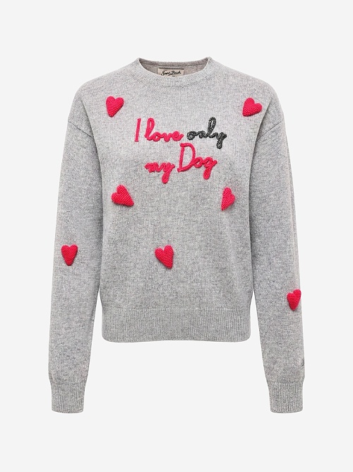 Свитер жен MC2 Saint Barth LOUI004 04033I DOG ONLY 15ML PATCH - 0