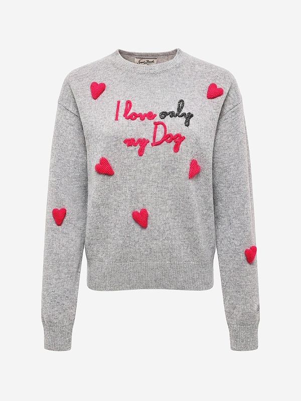 Свитер жен MC2 Saint Barth LOUI004 04033I DOG ONLY 15ML PATCH - 5